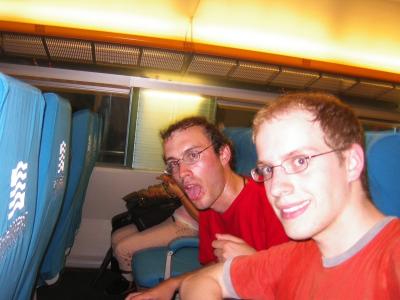 Der matte Versuch, nach 11 Stunden Flug ein gutes Bild abzugeben